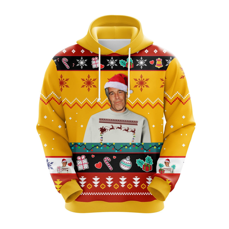 Epstein Dint Kill Himself Christmas Cute Noel Mc Ugly Hoodie Amazing Gift Idea Thanksgiving Gift Nearkii