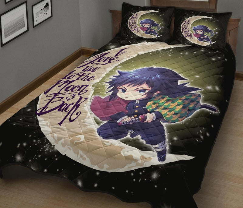 Evil Demon Slayer Cute Anime Quilt Bed Sets Nearkii