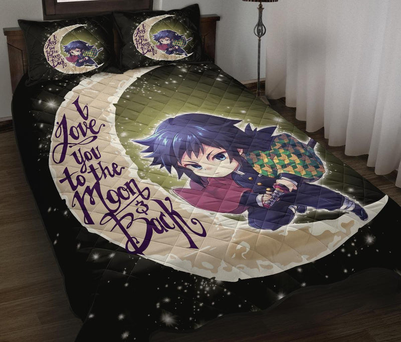 Evil Demon Slayer Cute Anime Quilt Bed Sets Nearkii