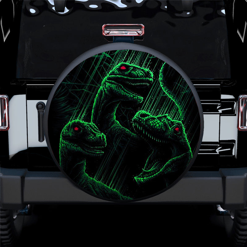 Evil Dinosaur Car Spare Tire Covers Gift For Campers Nearkii