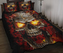 Fire Skull Quilt Bed Sets Nearkii
