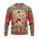 Fairy Tail Anime Ugly Christmas Sweater Custom Pink Xmas Gift Nearkii