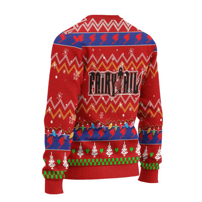 Fairy Tail Anime Ugly Christmas Sweater Custom Xmas Gift Nearkii