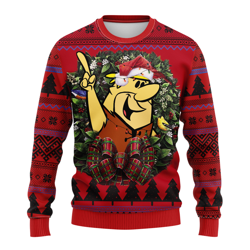 Classic Flintstone Noel Mc Ugly Christmas Sweater Thanksgiving Gift Nearkii