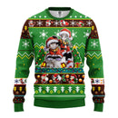 Dragon Ball Anime Ugly Christmas Sweater Green 1 Amazing Gift Idea Thanksgiving Gift Nearkii
