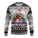 Jiraiya Naruto Anime Ugly Christmas Sweater Gray Amazing Gift Idea Thanksgiving Gift Nearkii
