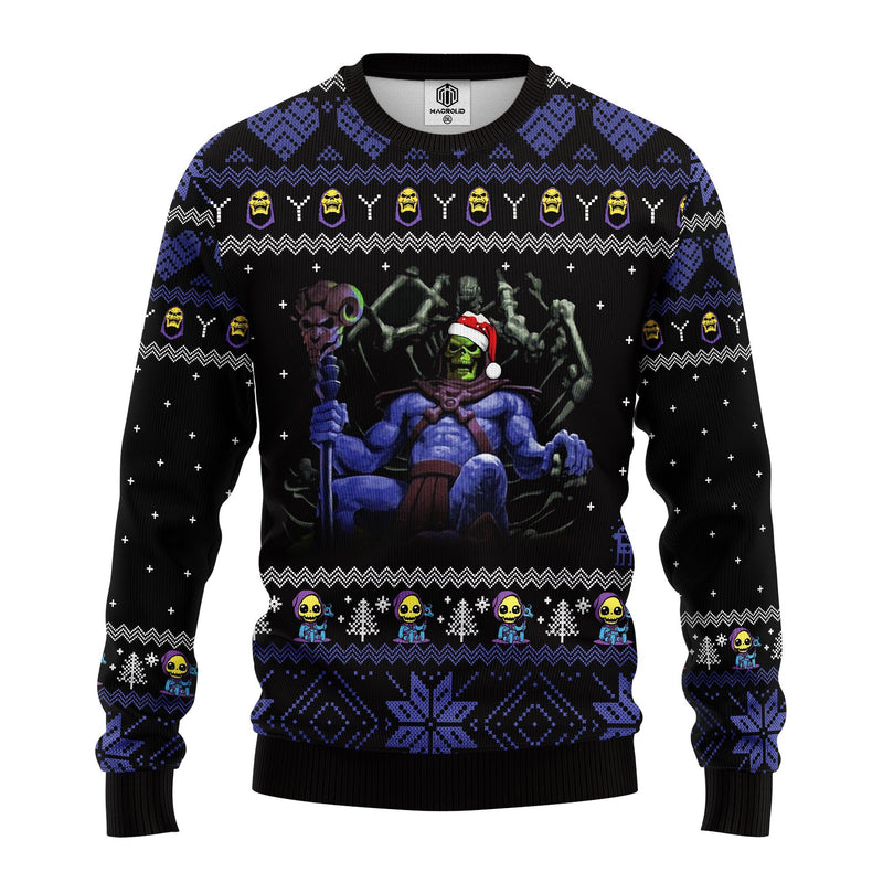 Skeletor Ugly Christmas Sweater Amazing Gift Idea Thanksgiving Gift Nearkii