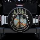 Peace Sign Into The Forest Jeep Car Spare Tire Cover Gift For Campers Nearkii