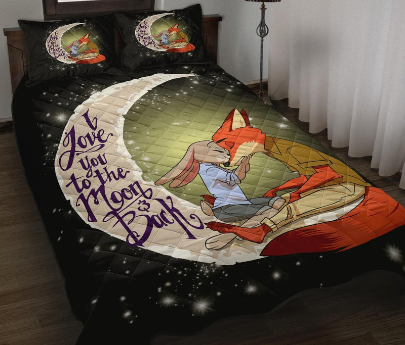Fox To The Moon Quilt Bed Sets Nearkii