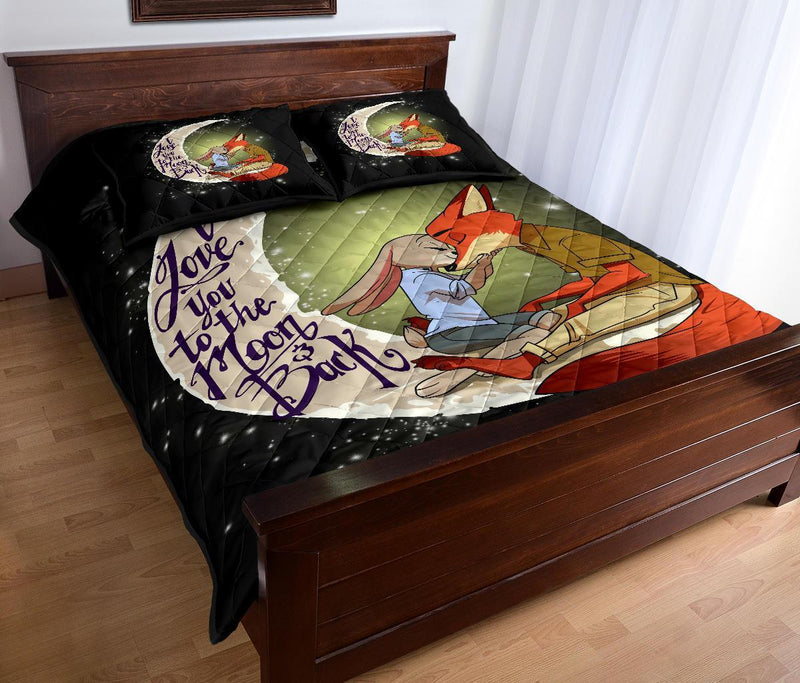 Fox To The Moon Quilt Bed Sets Nearkii