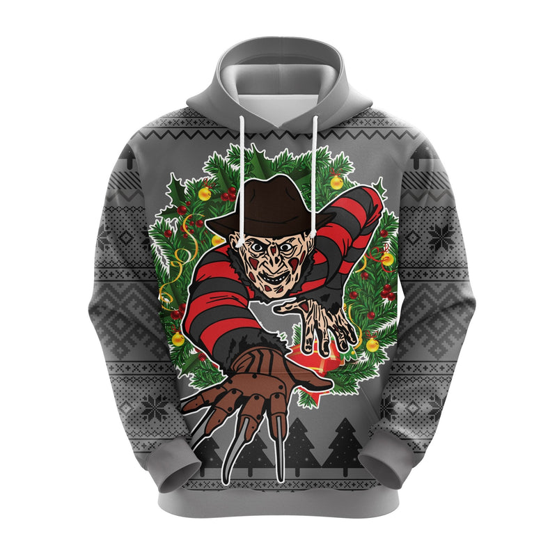 Freddy Krueger Christmas Cute Noel Mc Ugly Hoodie Amazing Gift Idea Thanksgiving Gift Nearkii