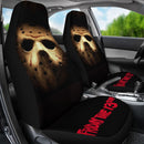 Friday The 13th Jason Voorhees Horror Movies Premium Custom Car Seat Covers Decor Protectors Nearkii