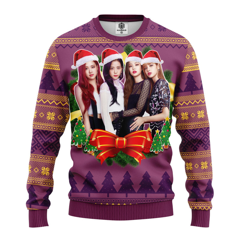 Blackpink New Ugly Christmas Sweater 4 Amazing Gift Idea Thanksgiving Gift Nearkii