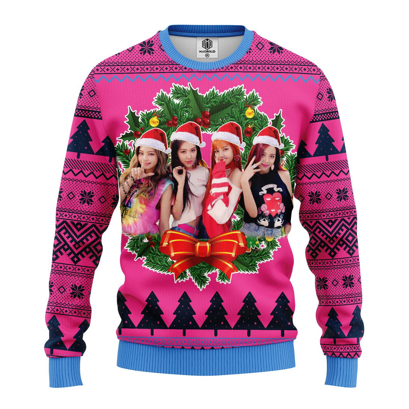 Blackpink New Ugly Christmas Sweater 3 Amazing Gift Idea Thanksgiving Gift Nearkii