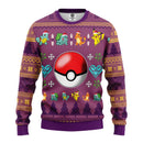 Pokemon Ball Ugly Christmas Sweater Amazing Gift Idea Thanksgiving Gift Nearkii