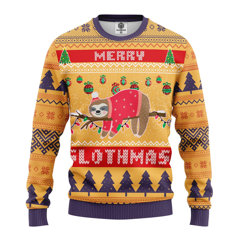 Sloth Ugly Christmas Sweater Amazing Gift Idea Thanksgiving Gift Nearkii