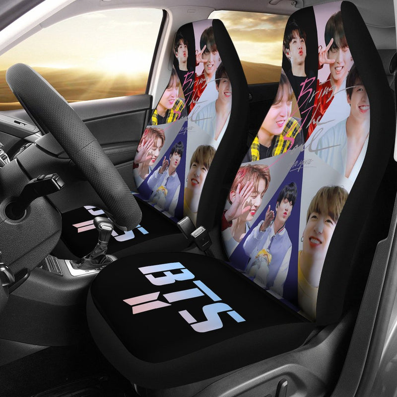 Bts Jungkook Cute Premium Custom Car Seat Covers Decor Protectors Nearkii