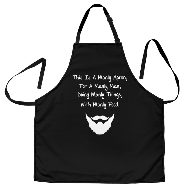 This Is A Manly Custom Apron Gift For Cooking Guys
