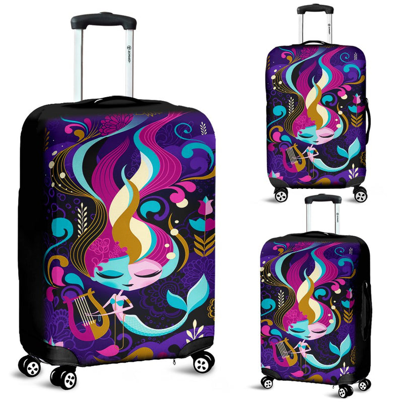 Mermaid Luggage Cover Suitcase Protector 1 Nearkii