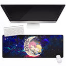 Natsu Fairy Tail Anime Love You To The Moon Galaxy Mouse Mat Nearkii