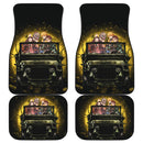 Demon Slayer Anime Funny Halloween Moonlight Car Floor Mats Car Accessories