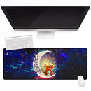 Pikachu Horro Love You To The Moon Galaxy Mouse Mat Nearkii