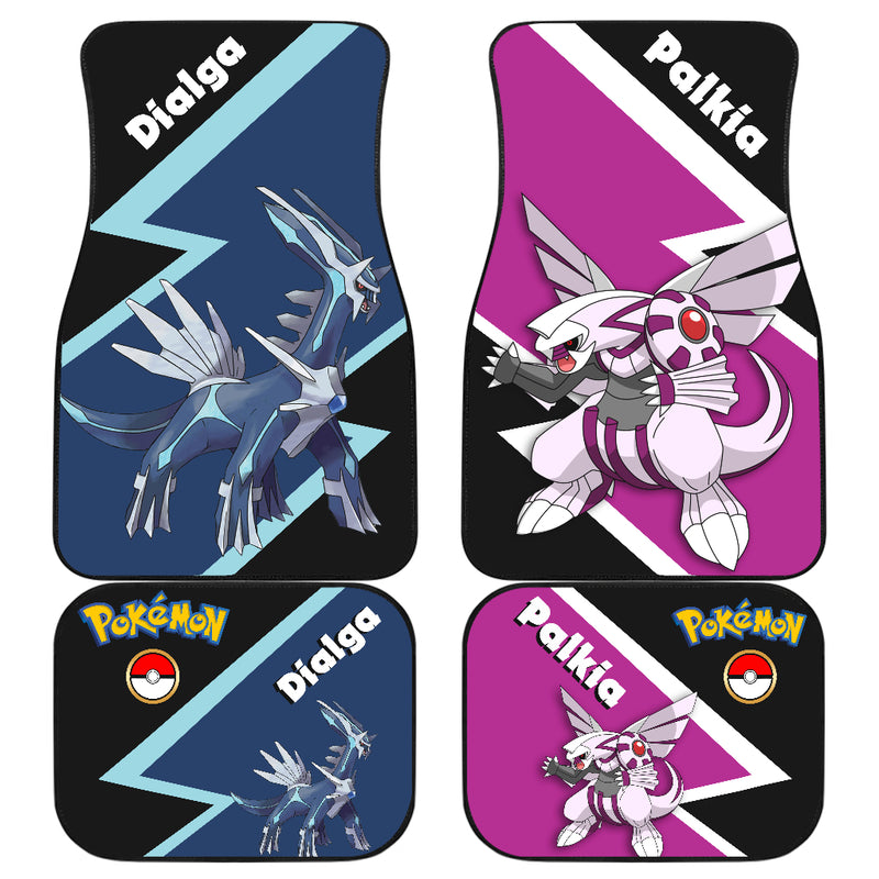 Dialga Palkia Pokemon Car Floor Mats Car Accessories Nearkii