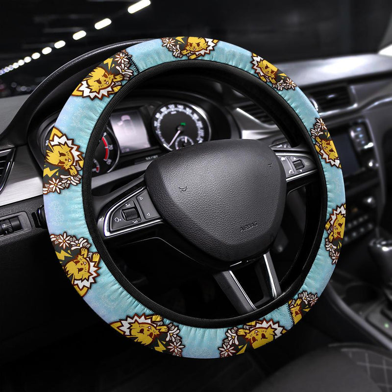 Jolteon Pokemon Car Steering Wheel Cover Nearkii