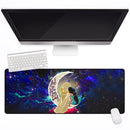 Aladin Couple Love You To The Moon Galaxy Mouse Mat Nearkii