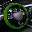 Green Grass Premium Car Steering Wheel Cover Nearkii
