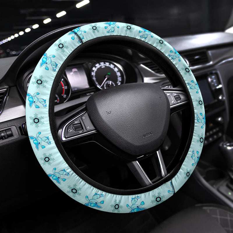 Pokemon Glaceon Eevee Evolution Car Steering Wheel Cover Nearkii