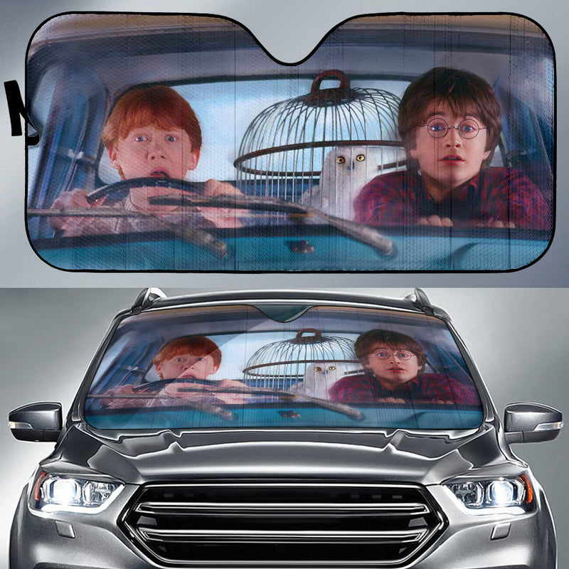 Funny Harry Potter Car Auto Sun Shades Windshield Accessories Decor Gift Nearkii