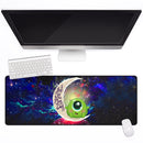 Cute Mike Monster Inc Love You To The Moon Galaxy Mouse Mat Nearkii