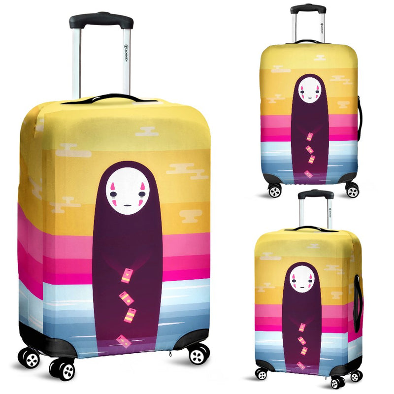 No Face Luggage Cover Suitcase Protector Nearkii