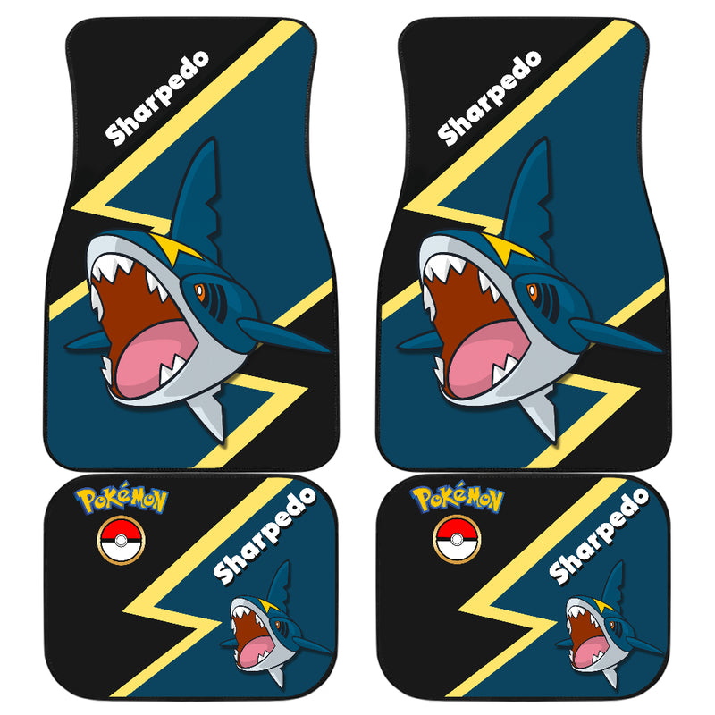 Sharpedo Pokemon Car Floor Mats Car Accessories Nearkii