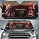 Chainsaw Man Makima Power Car Auto Sunshades Nearkii
