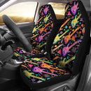 Best Watercolor Electric Guitar Premium Custom Car Seat Covers Decor Protector Nearkii