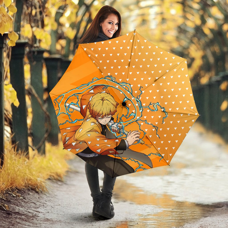Zenitsu Demon Slayer Anime Custom Umbrella