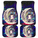 Shinobu Demon Slayer Love You To The Moon Galaxy Car Mats Nearkii