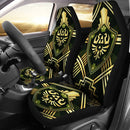 Legend Of Zelda Sheild Premium Custom Car Seat Covers Decor Protector Nearkii