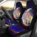 Natsu Fairy Tail Anime Love You To The Moon Galaxy Car Seat Covers