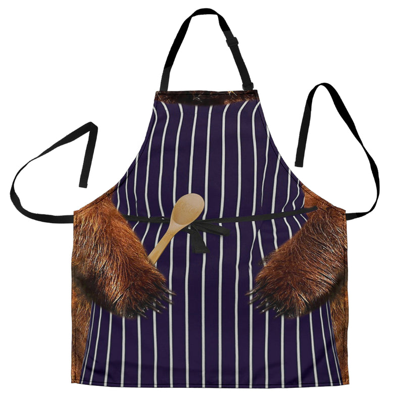 Funny Baking Apron Bear Outfit Custom Apron Best Gift For Anyone Who Loves Cooking