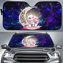 Pokemon Couple Mew Mewtwo Love You To The Moon Galaxy Car Auto Sunshades Nearkii