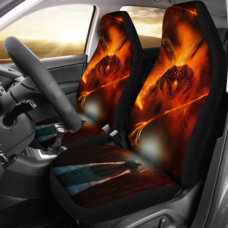 Balrog Vs Gandalf Figural Light Custom Premium Custom Car Premium Custom Car Seat Covers Decor Protectors Decor Protector Nearkii