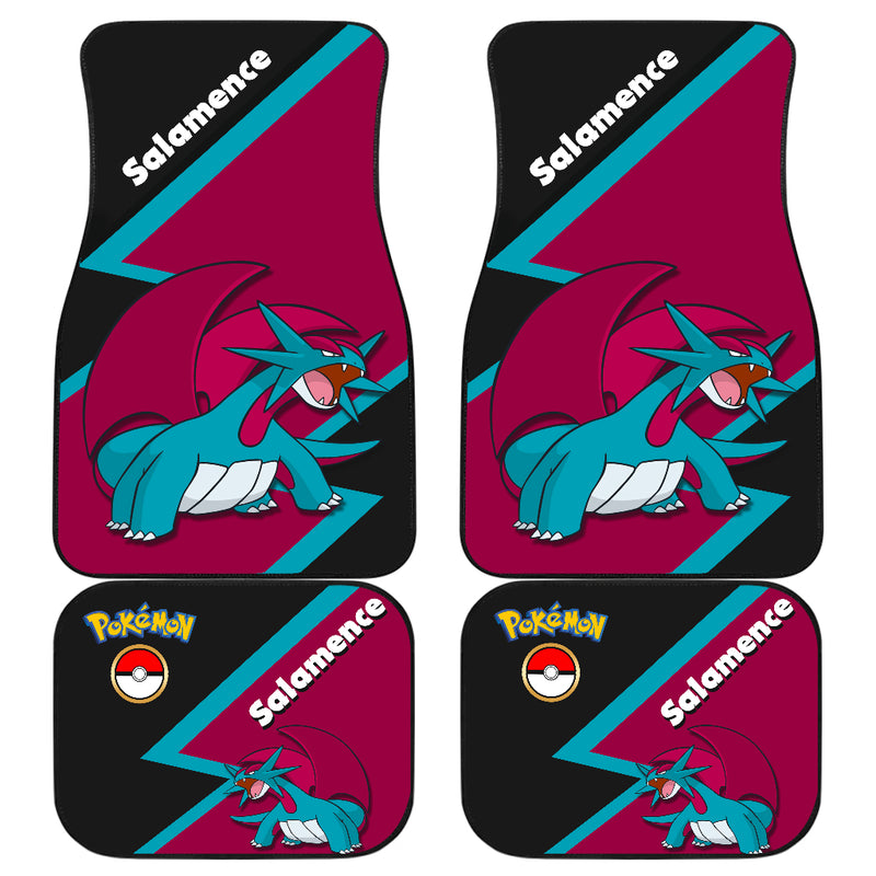 Salamence Pokemon Car Floor Mats Car Accessories Nearkii