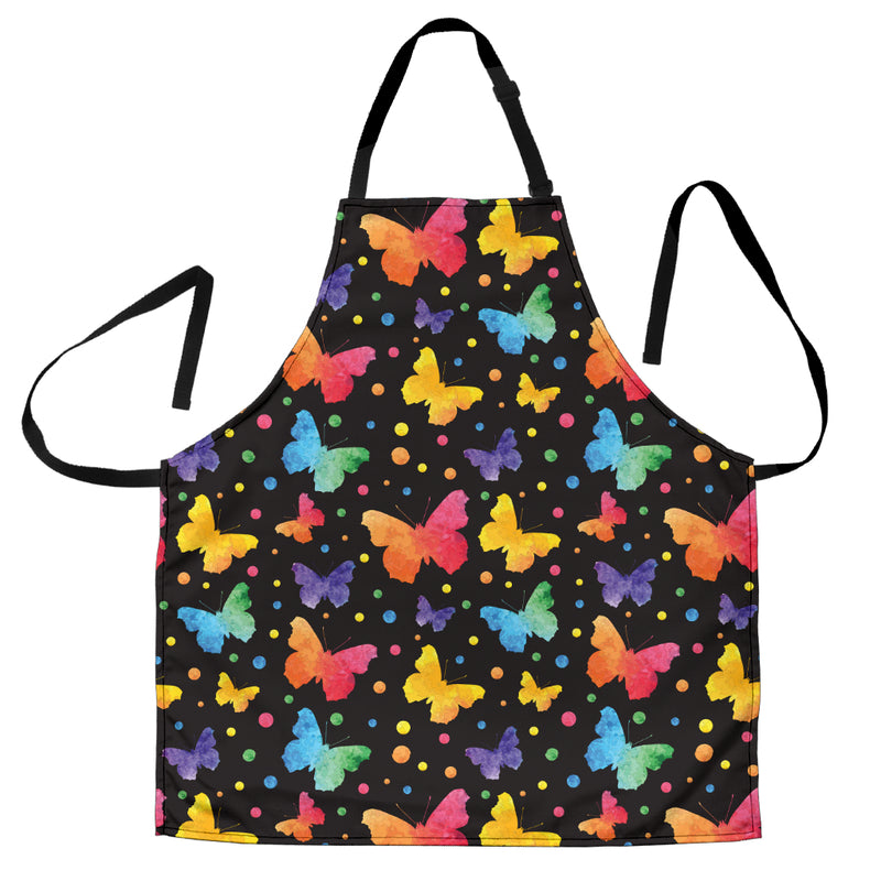 Butterfly Water Color Custom Apron Best Gift For Anyone Who Loves Cooking Nearkii