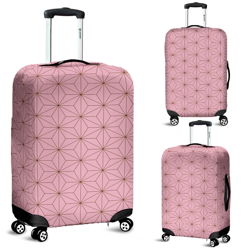 Nezuko Haori Insect Pillar Butterfly Pink Classic Pattern Demon Slayer Kimetsu No Yaiba Luggage Covers Nearkii