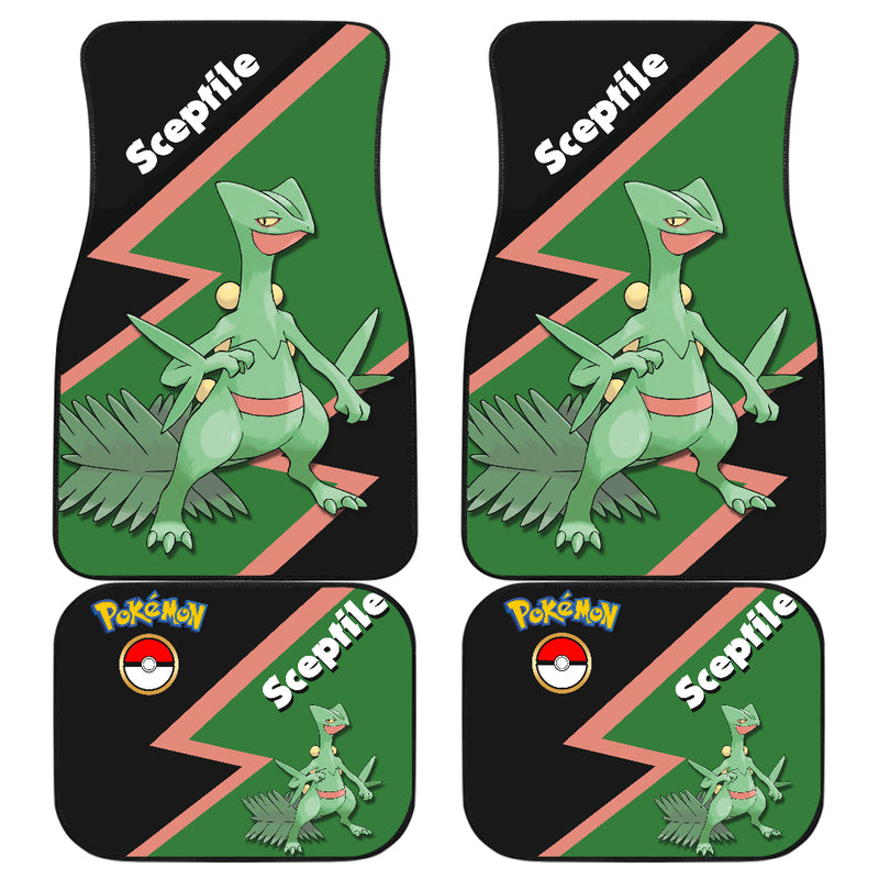 Sceptile Pokemon Car Floor Mats Car Accessories Nearkii