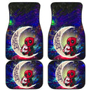 Chibi Deadpool Unicorn Toy Love You To The Moon Galaxy Car Mats Nearkii