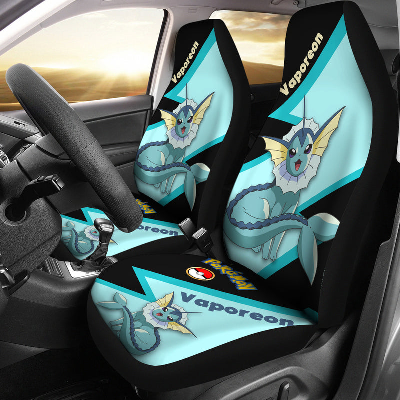 Vaporeon Eevee Evolution Pokemon Premium Custom Car Seat Covers Decor Protectors Nearkii